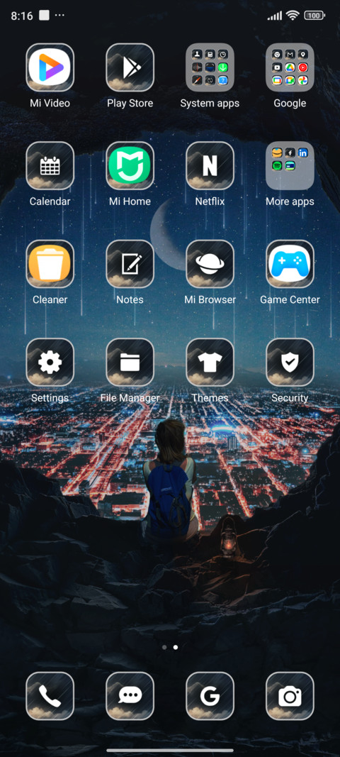 Rain city screenshot