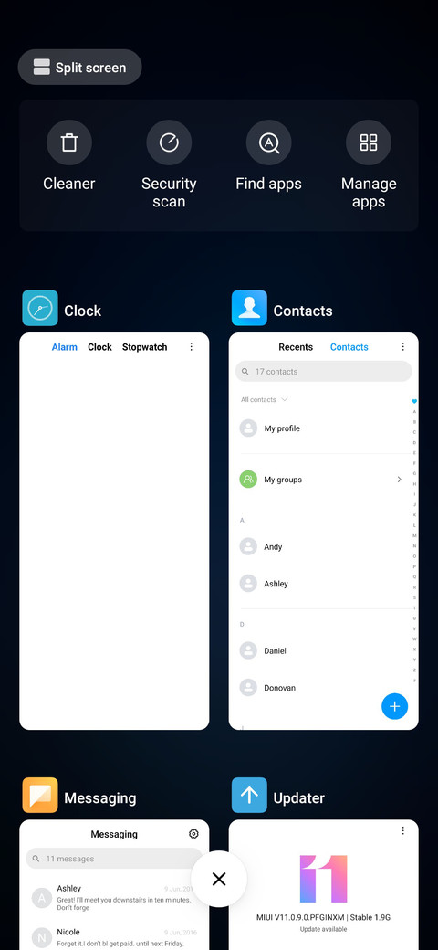 Std theme +  screenshot