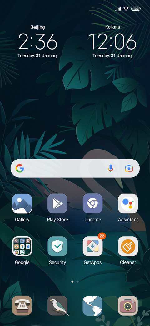 Rainforest screenshot