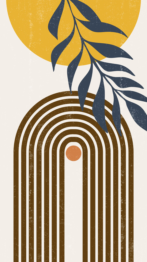 Literary and artistic simple illustration screenshot