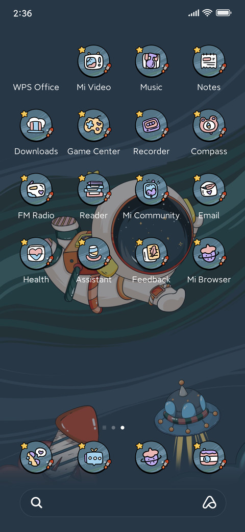 Trendy astronauts screenshot