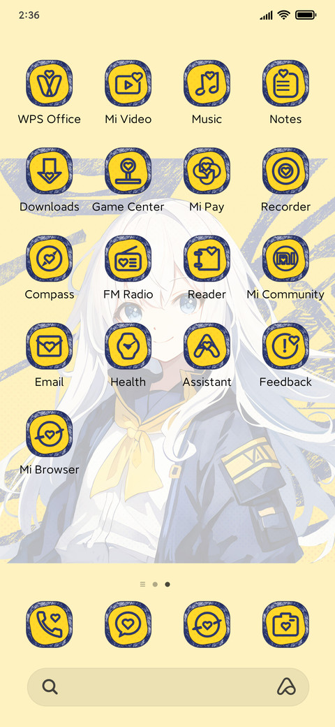 Yellow Pop Style screenshot