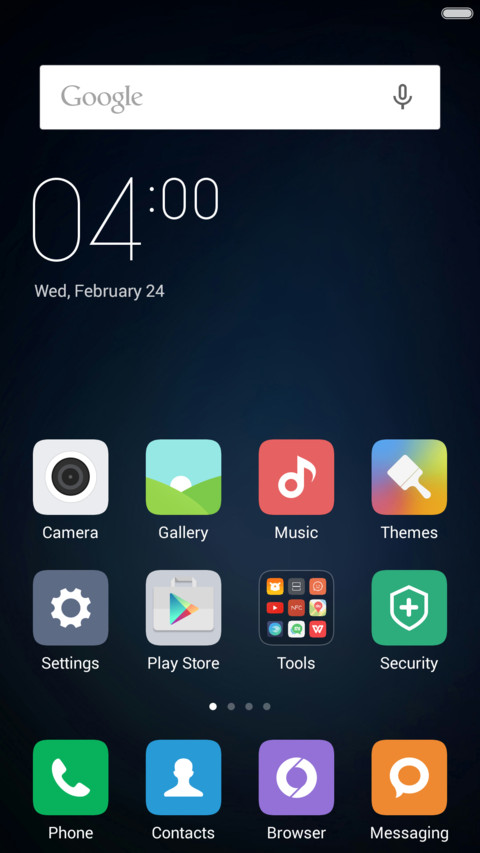 Mi 5 Black screenshot