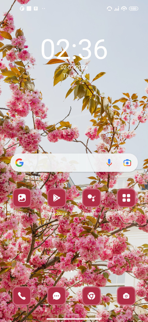 Pink tree screenshot
