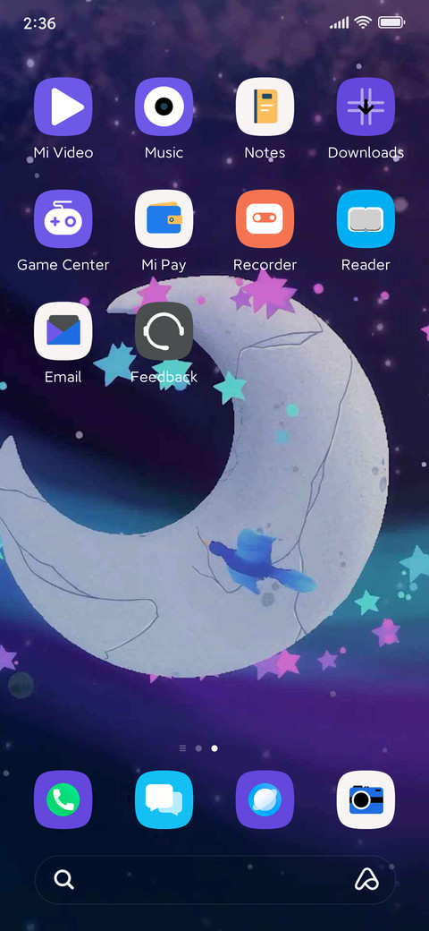 Sleeping moon screenshot