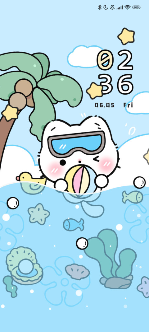 Swim Kitty Cool screenshot