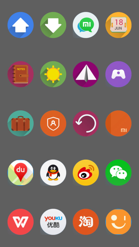 Trendy Flat screenshot
