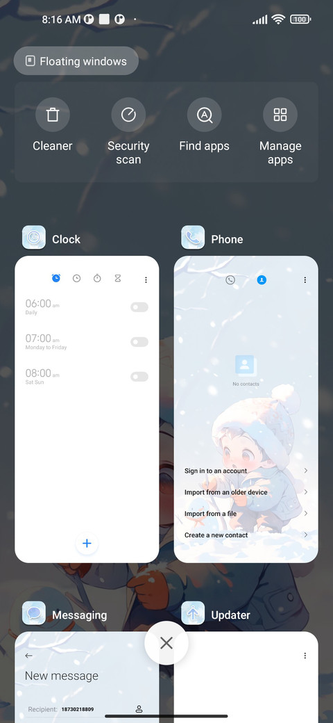 Little snowman screenshot