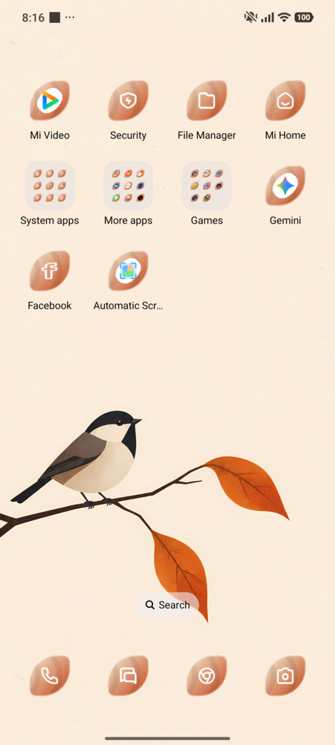 Autumn Bird screenshot