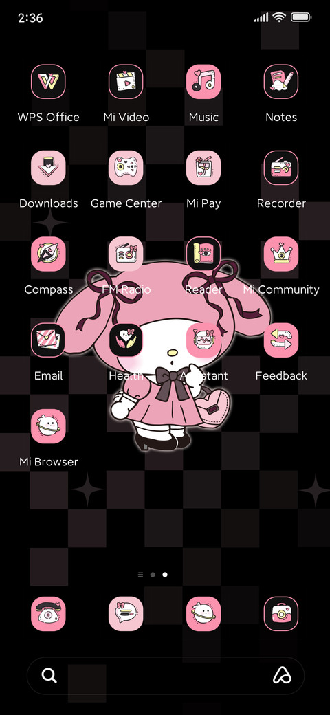 Melody pink ink screenshot