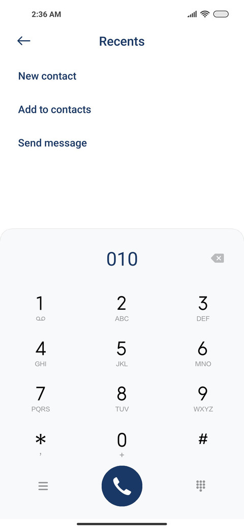 Abstract Dark Blue screenshot