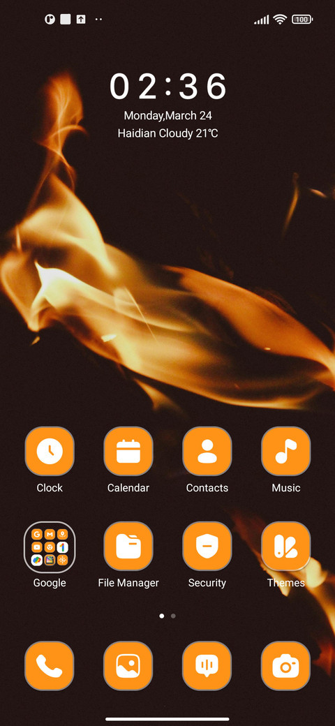 Burning Flames screenshot