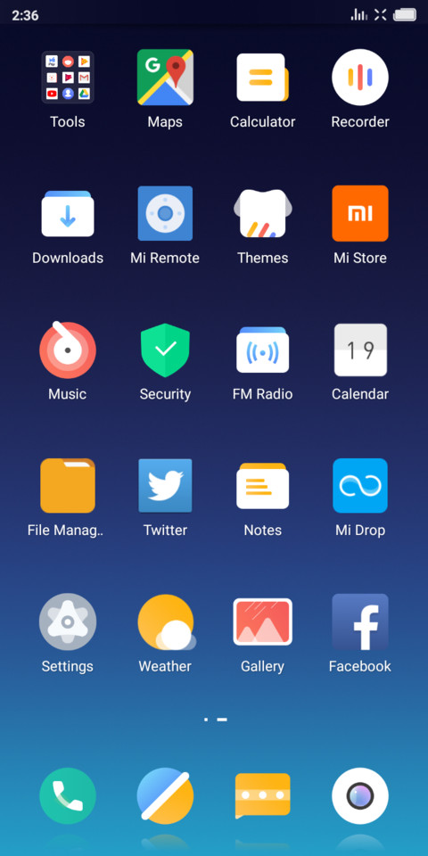 Mi screenshot