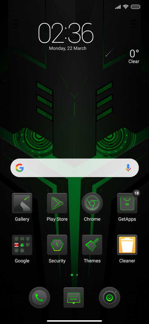 BLACK SHARK HELO screenshot