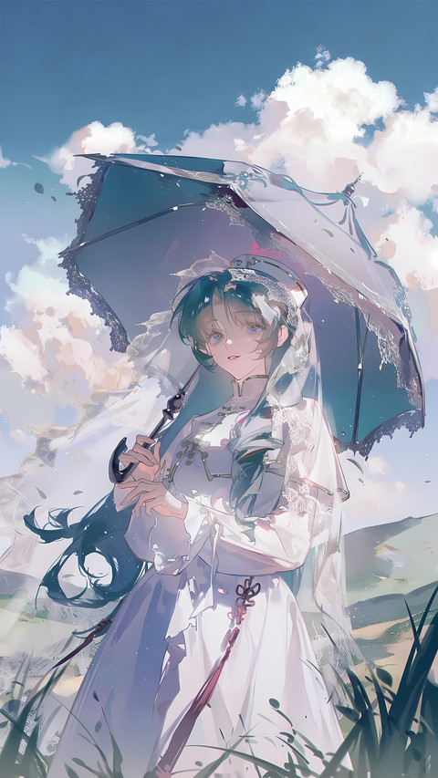 林间少女的清雅之美 screenshot