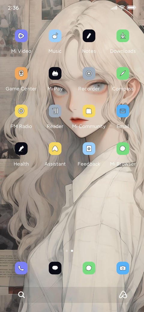 white screenshot