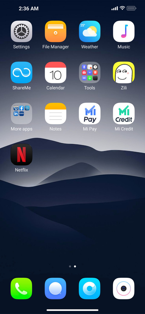 Classic iOS screenshot