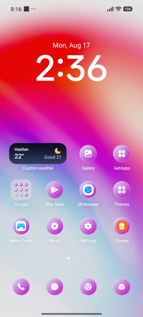 Neon Mist screenshot