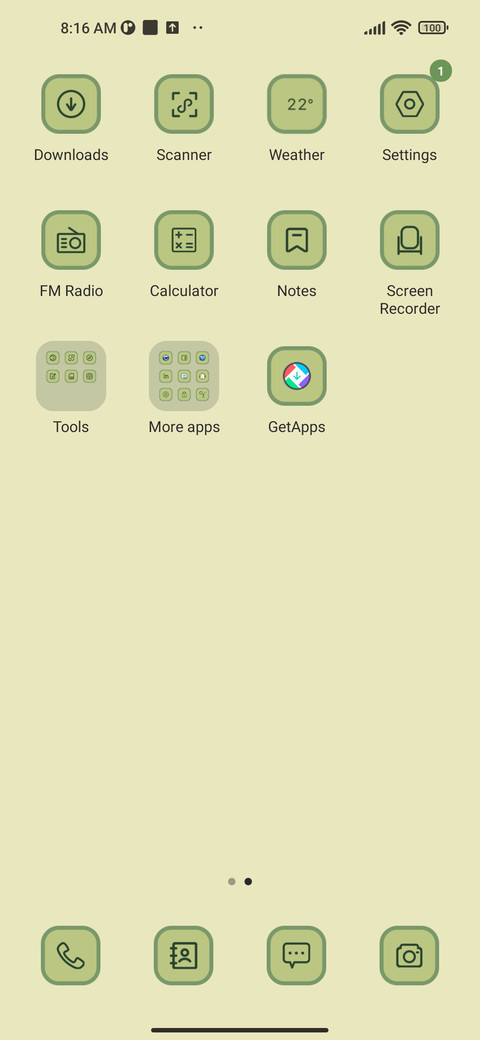 Morandi colors screenshot