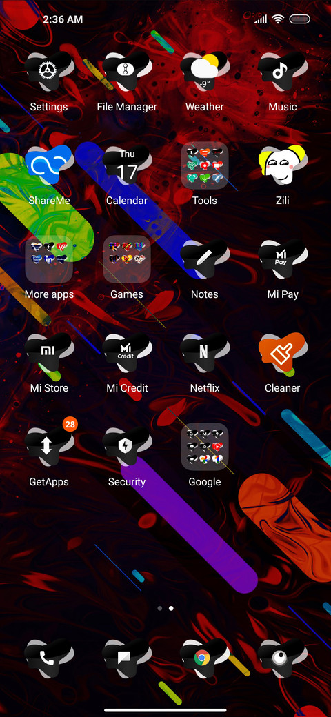 Red Dark screenshot