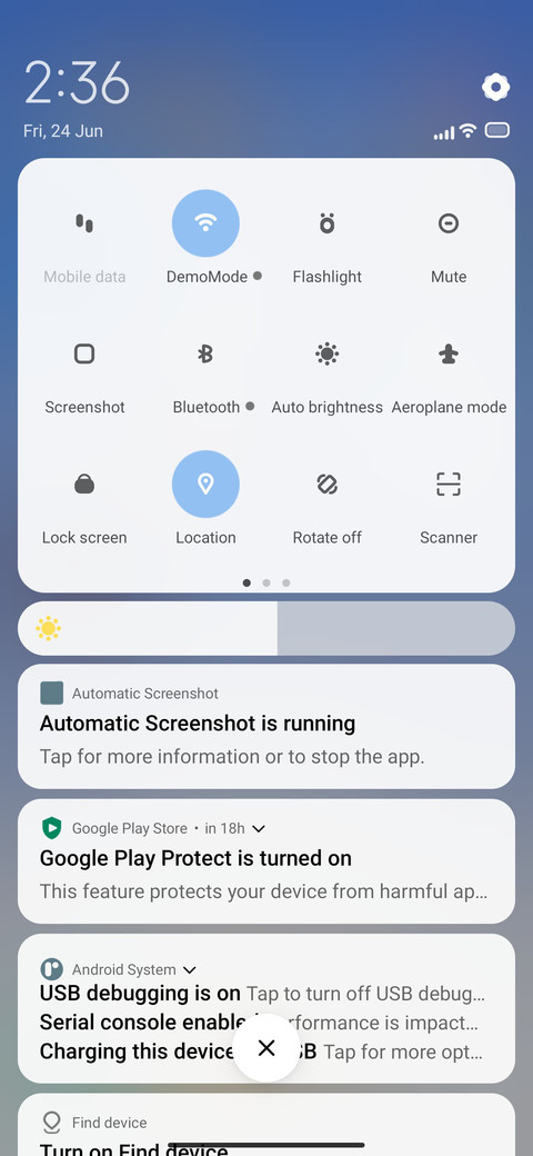 clean ui screenshot
