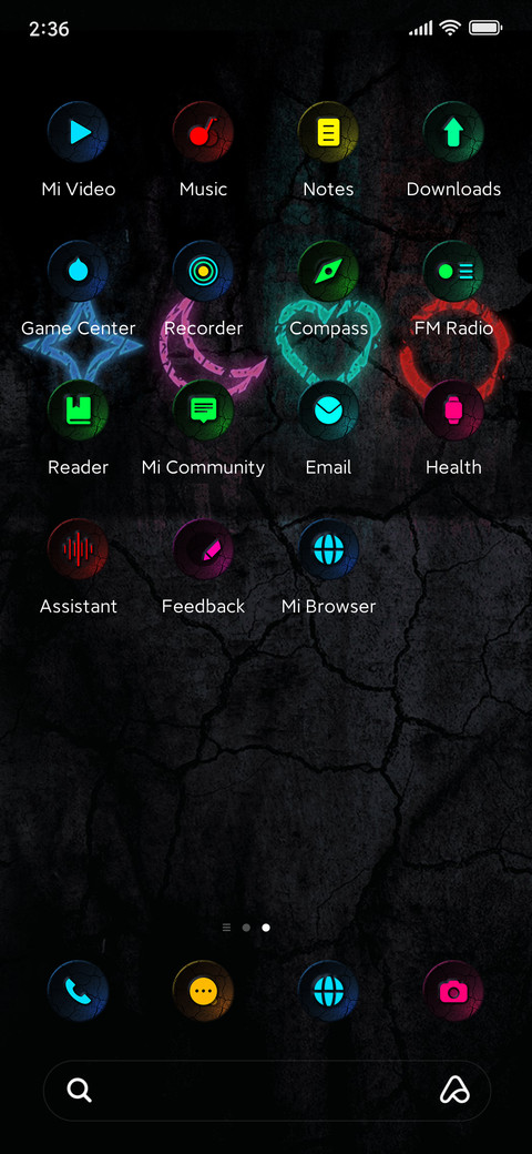 Black grain screenshot