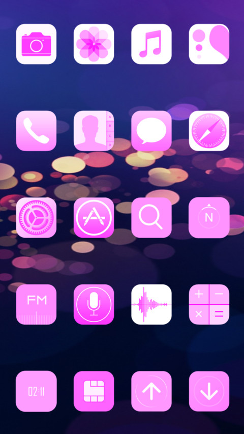 iOS 10 紫 screenshot