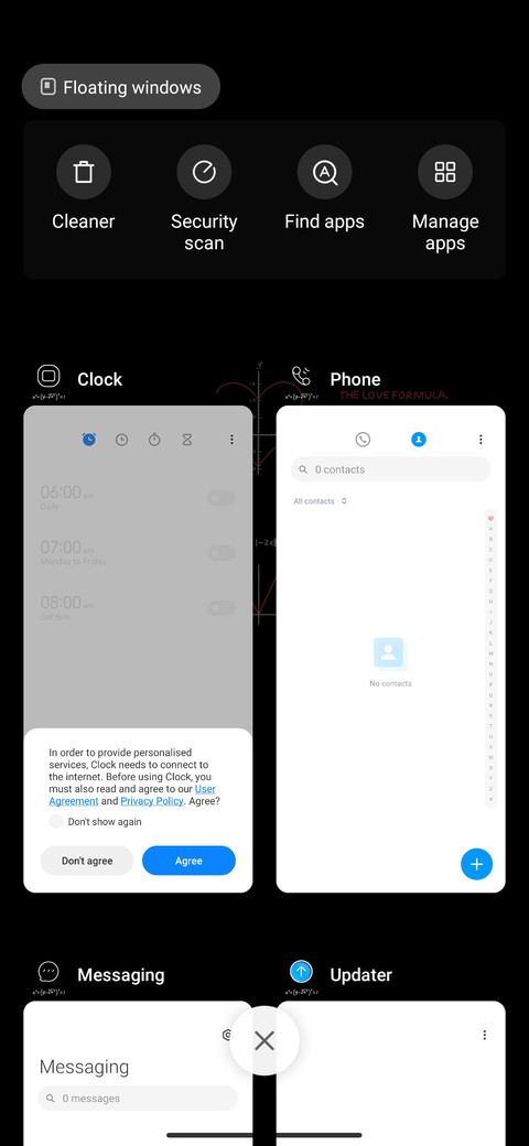 Line love formula screenshot