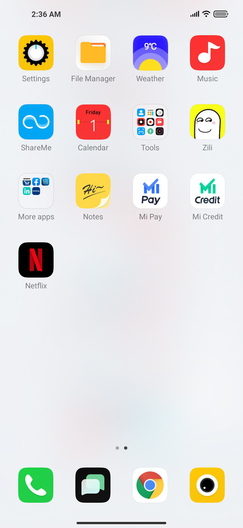 Hello white v12 screenshot