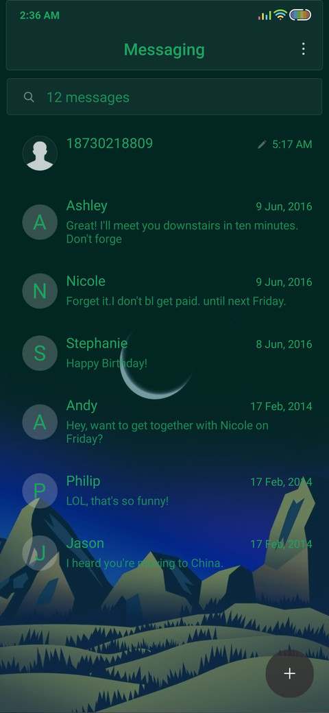 Big Clock v11 Göl Blue screenshot