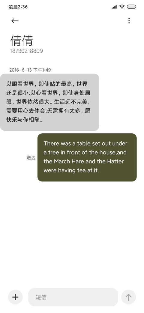 简约森系小路 screenshot