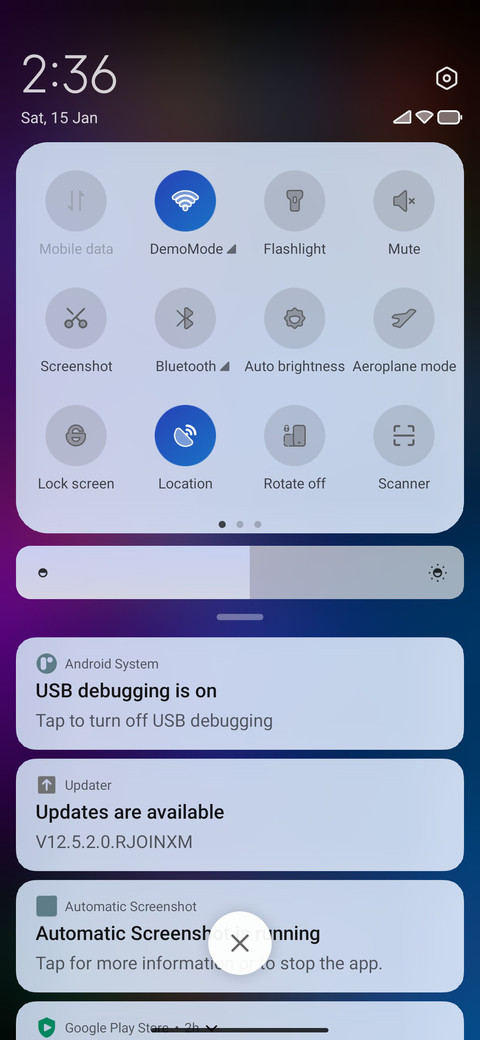 Custom ui screenshot