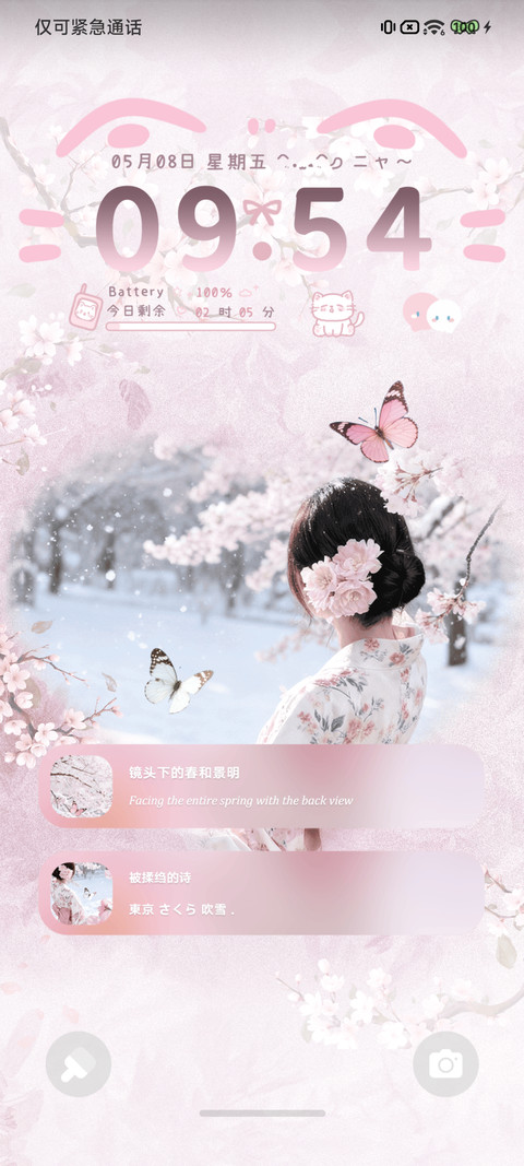 Ins 冬樱恋曲 screenshot