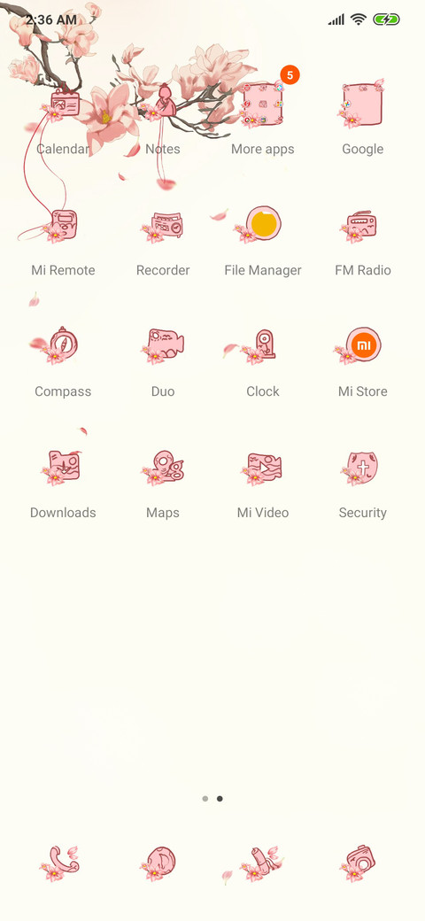 Flowers bloom and fade screenshot