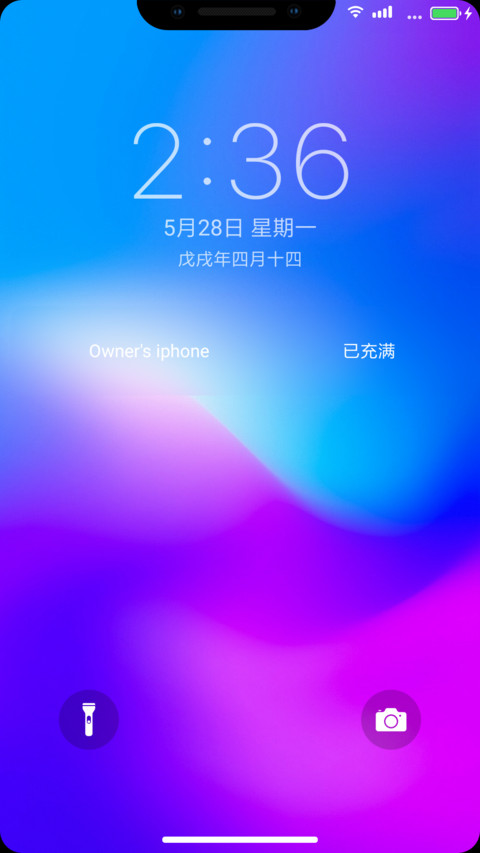 iOS X screenshot