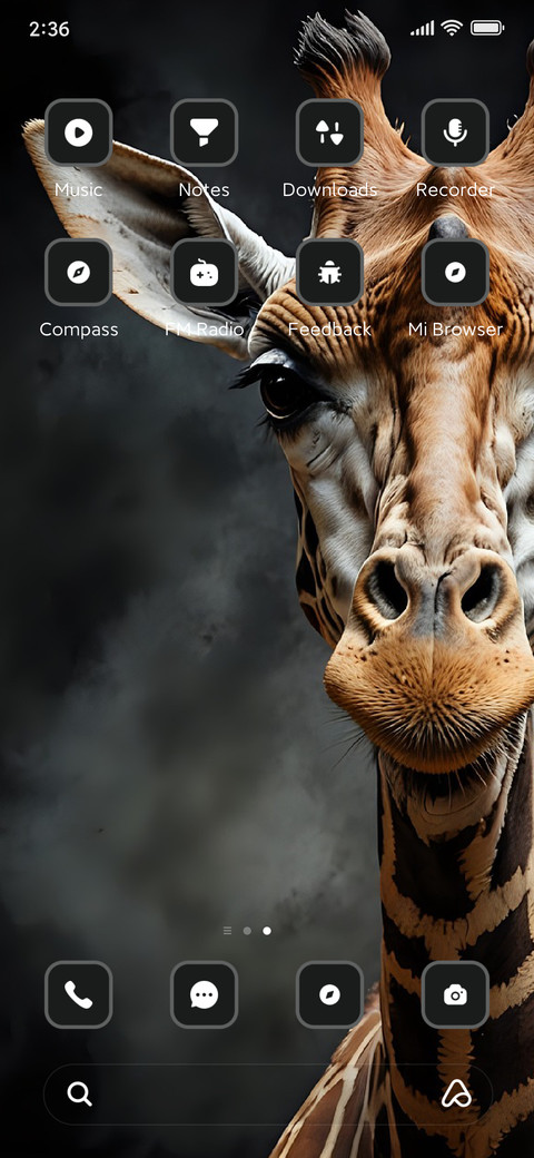 Giraffe screenshot