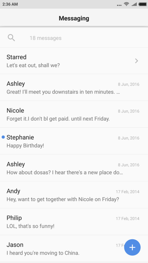 Xperia screenshot
