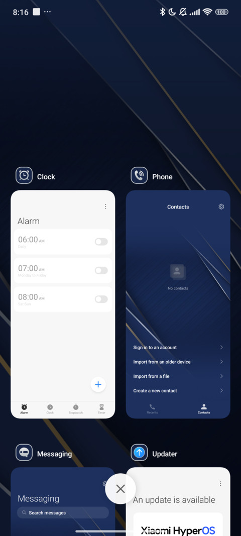 Navy Gold Prism screenshot
