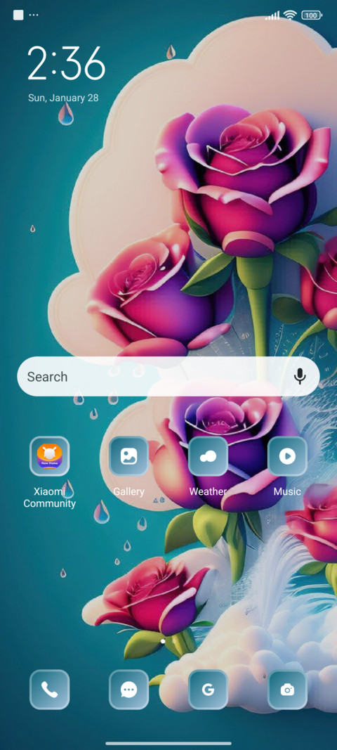 Roses screenshot