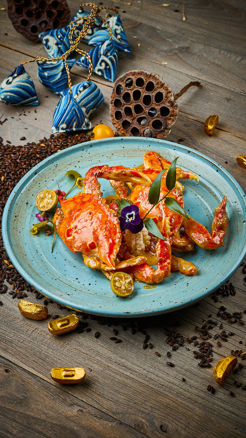 Stir fried crab with ginger and scallion fragrant taste 13 screenshot