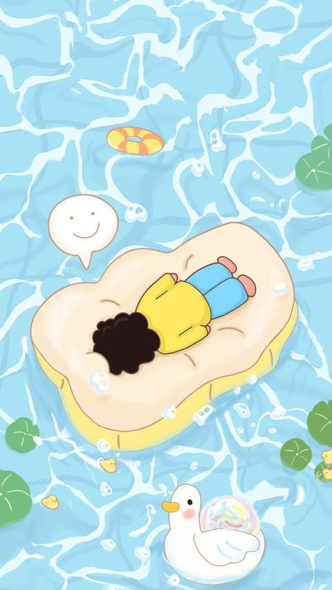 Summer swimming pool screenshot
