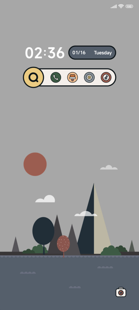 Geometric Scenery screenshot