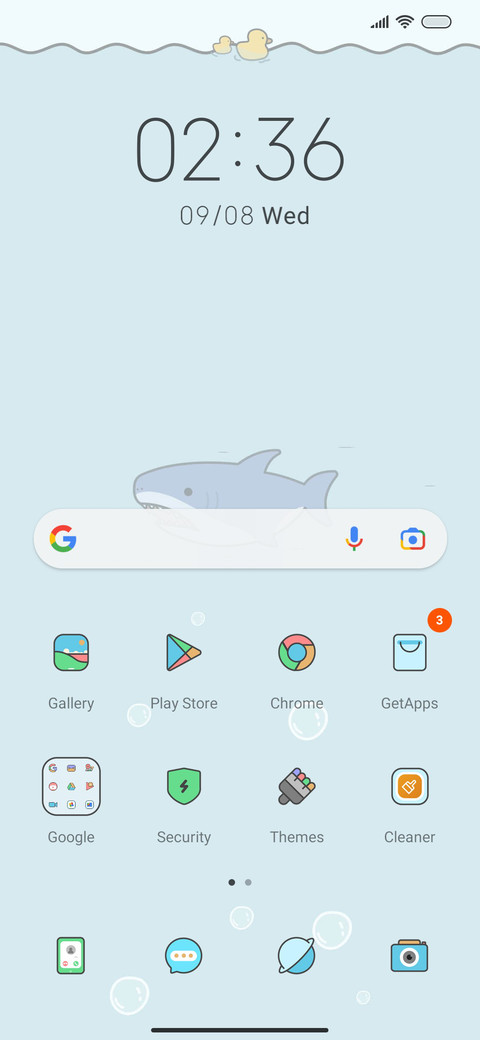 Simple sea fish screenshot
