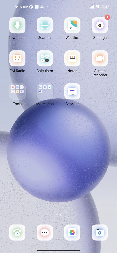 Jelly UI screenshot