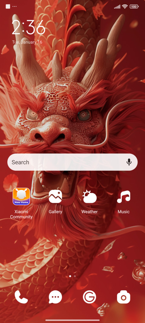 Dragon red screenshot