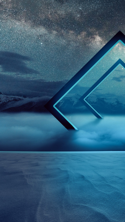 The snowy starry river unlocks the door to the future screenshot