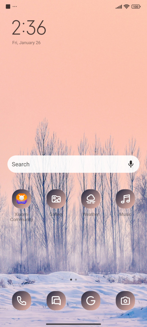 Dried Trees screenshot