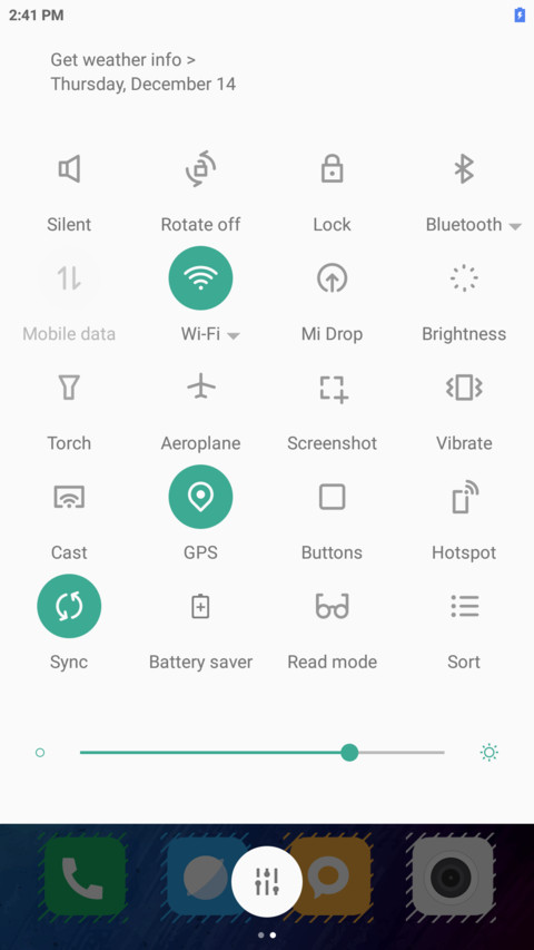 Breeze screenshot