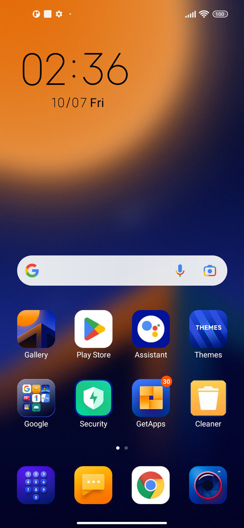 Night screenshot