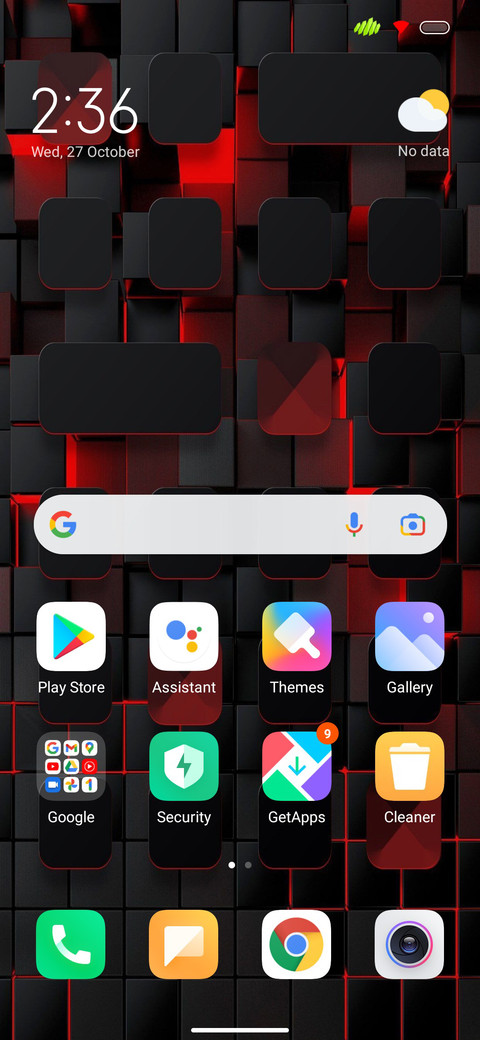 Android 12 Beta 2 screenshot